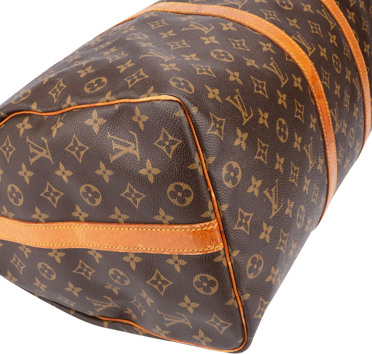 Louis Vuitton Louis Vuitton Canvas Monogram Keepall 50 Bandouliere Bruin