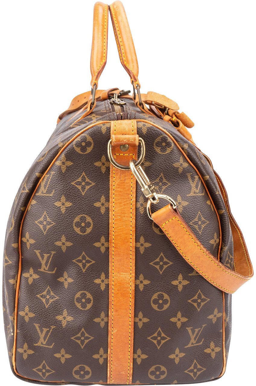 Louis Vuitton Louis Vuitton Canvas Monogram Keepall 50 Bandouliere Bruin
