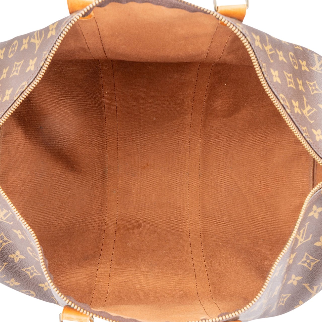 Louis Vuitton Louis Vuitton Canvas Monogram Keepall 50 Bandouliere Bruin