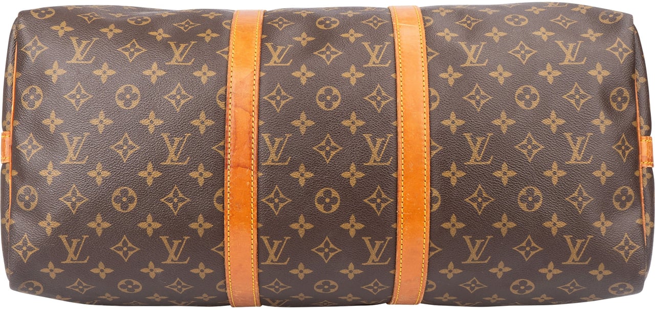 Louis Vuitton Louis Vuitton Canvas Monogram Keepall 50 Bandouliere Bruin