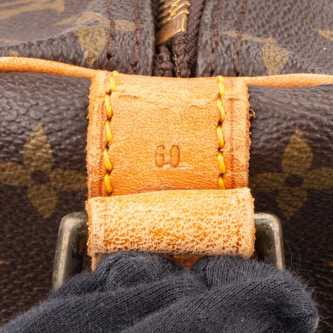 Louis Vuitton Louis Vuitton Canvas Mongram Keepall 60 Bandouliere Bruin