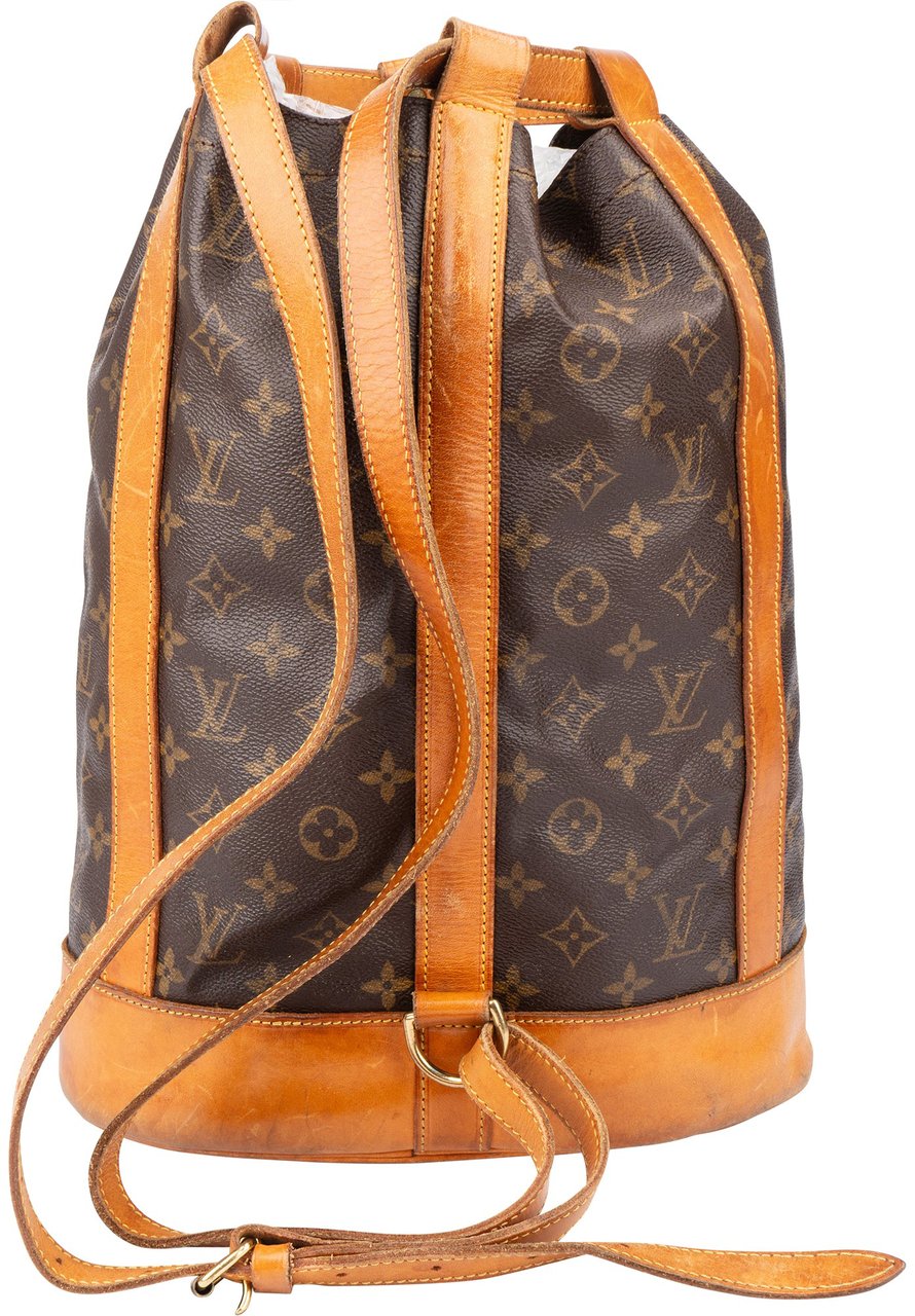 Louis Vuitton Louis Vuitton Canvas Monogram Randonnee Backpack Bruin