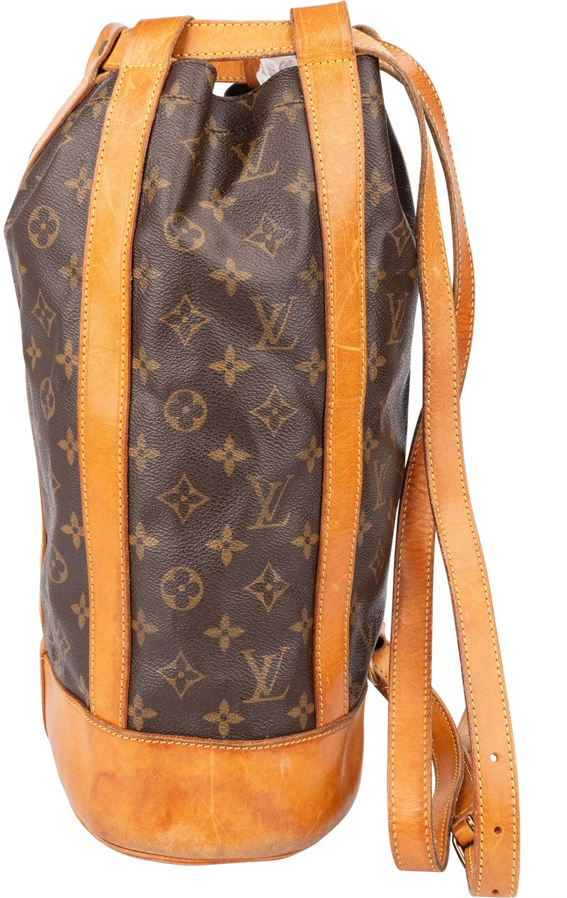 Louis Vuitton Louis Vuitton Canvas Monogram Randonnee Backpack Bruin