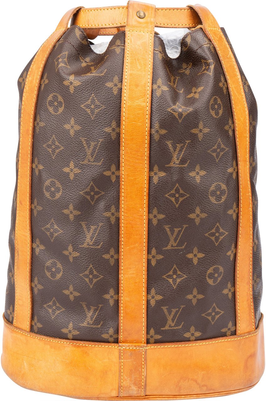 Louis Vuitton Louis Vuitton Canvas Monogram Randonnee Backpack Bruin