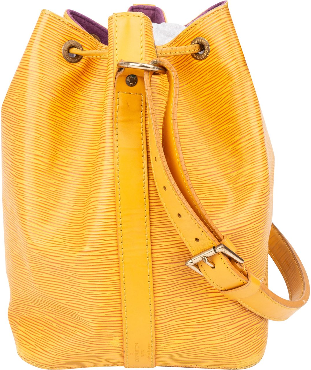 Louis Vuitton Louis Vuitton Jaune Epi Leather Sac Neo Petit Shoulder Bag Geel