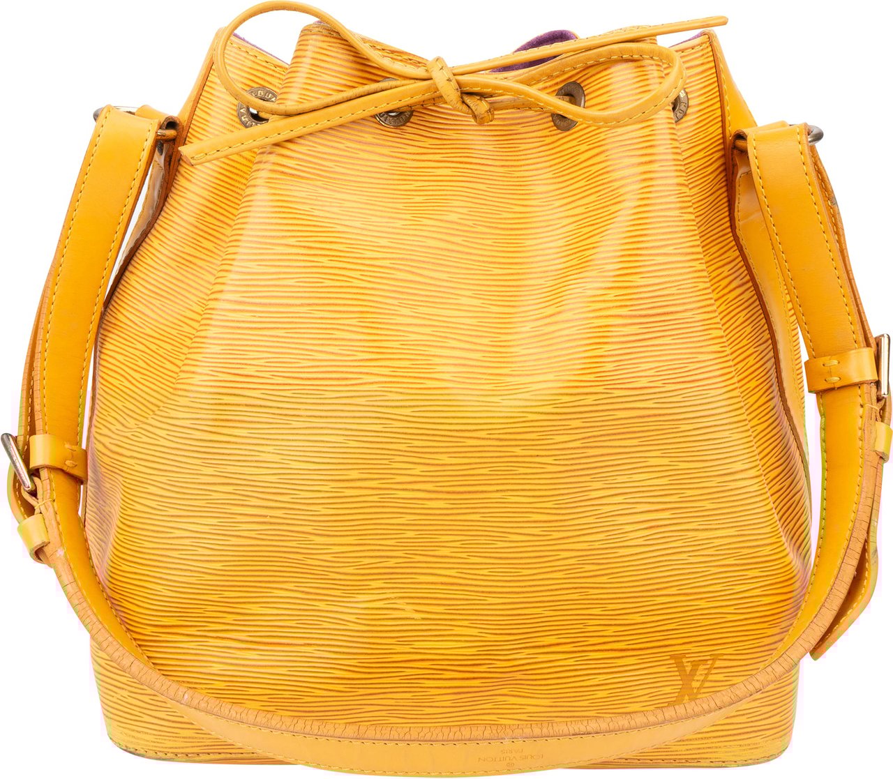 Louis Vuitton Louis Vuitton Jaune Epi Leather Sac Neo Petit Shoulder Bag Geel