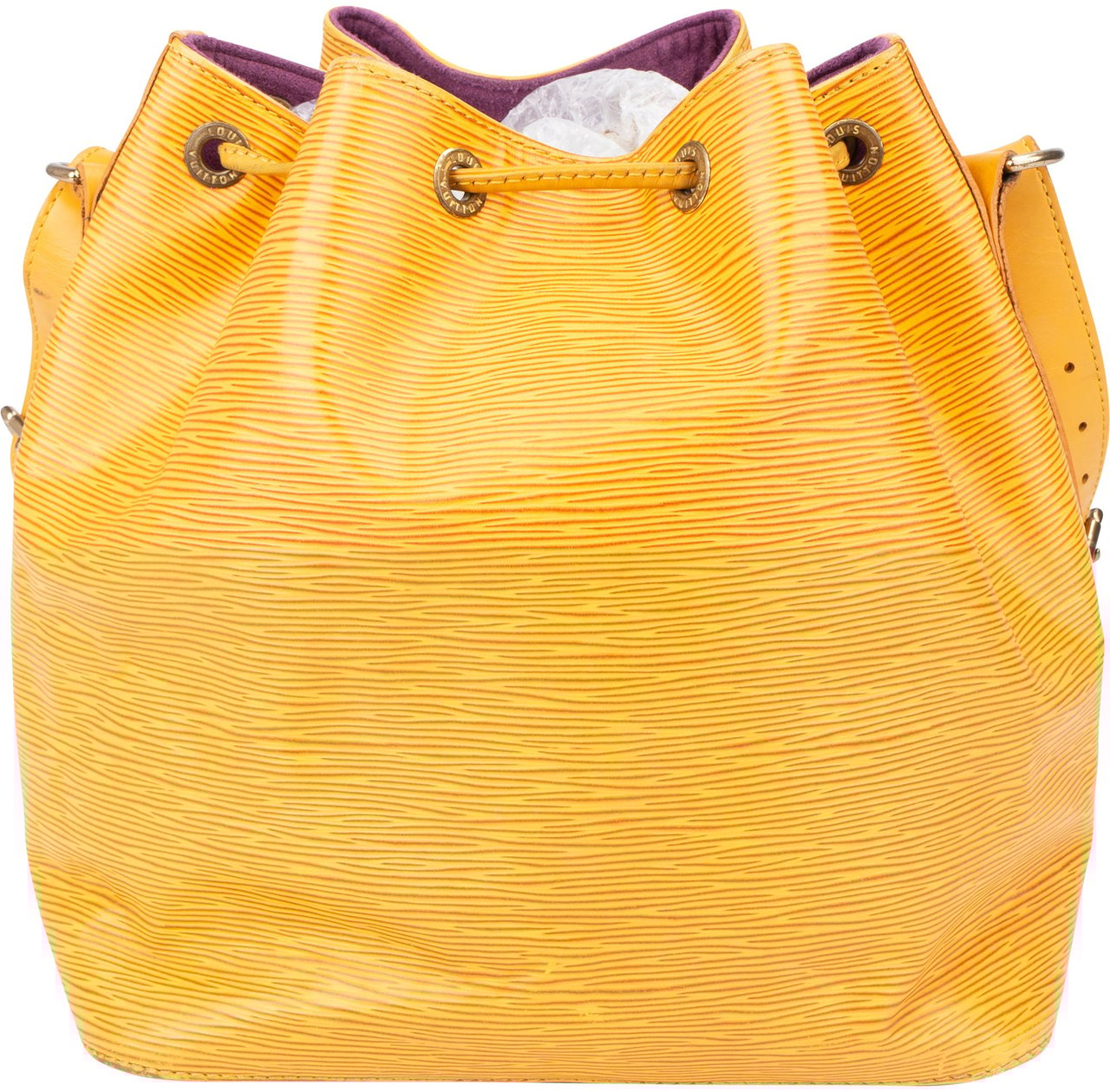 Louis Vuitton Louis Vuitton Jaune Epi Leather Sac Neo Petit Shoulder Bag Geel
