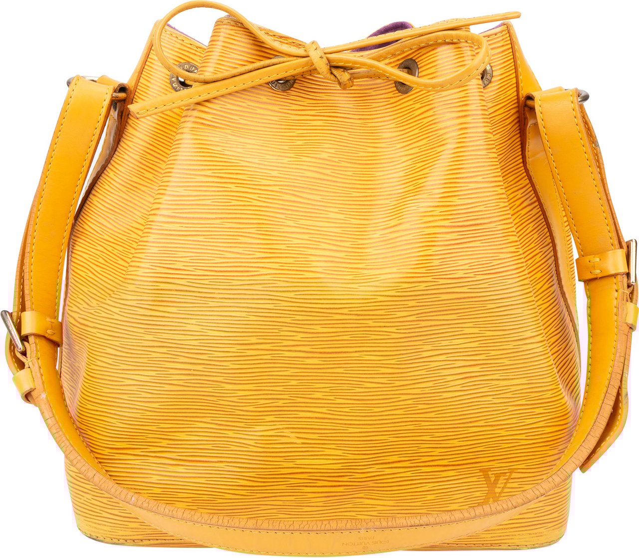 Louis Vuitton Louis Vuitton Jaune Epi Leather Sac Neo Petit Shoulder Bag Geel