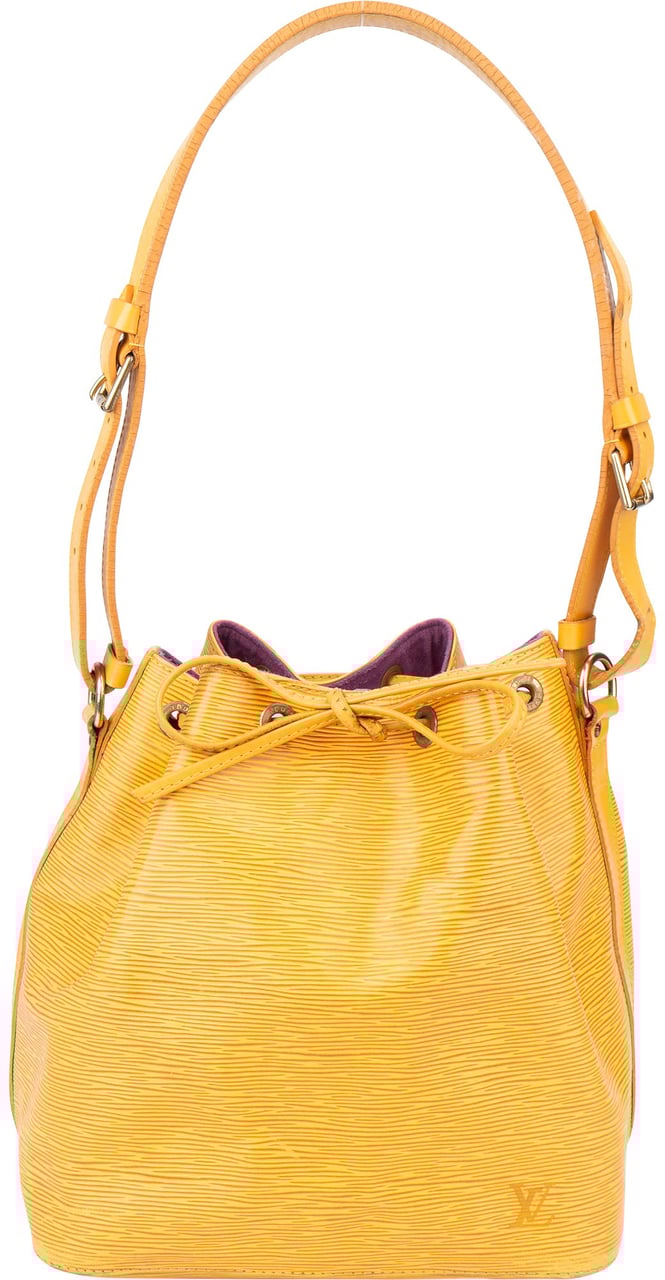 Louis Vuitton Louis Vuitton Jaune Epi Leather Sac Neo Petit Shoulder Bag Geel