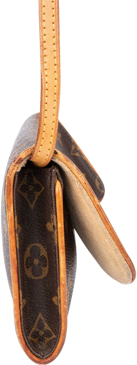 Louis Vuitton Louis Vuitton Canvas Monogram Twin Pochette Crossbody Bag Bruin