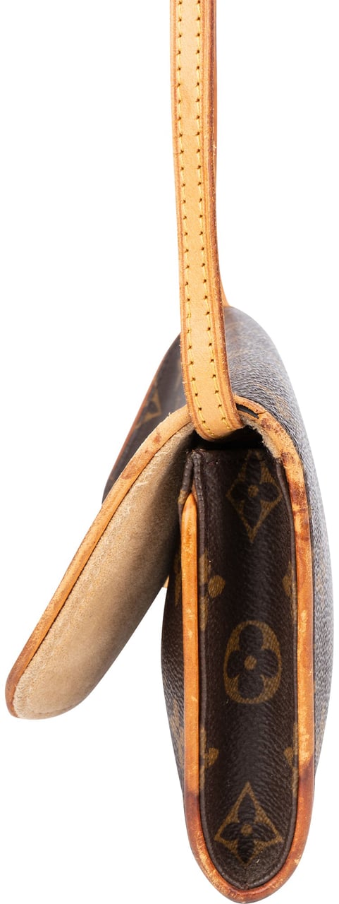 Louis Vuitton Louis Vuitton Canvas Monogram Twin Pochette Crossbody Bag Bruin