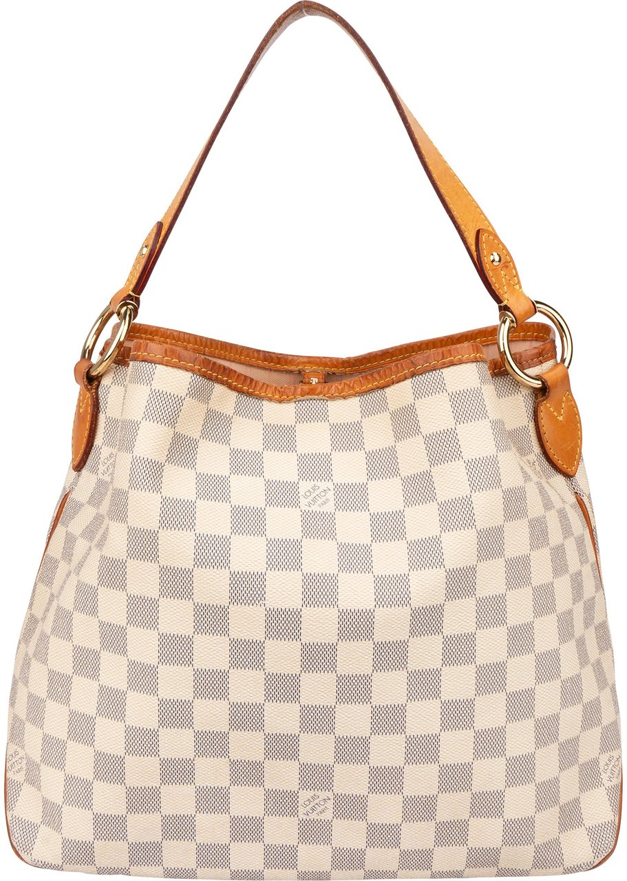 Louis Vuitton Louis Vuitton Damier Azur Monogram NM Delightful PM Handbag Wit