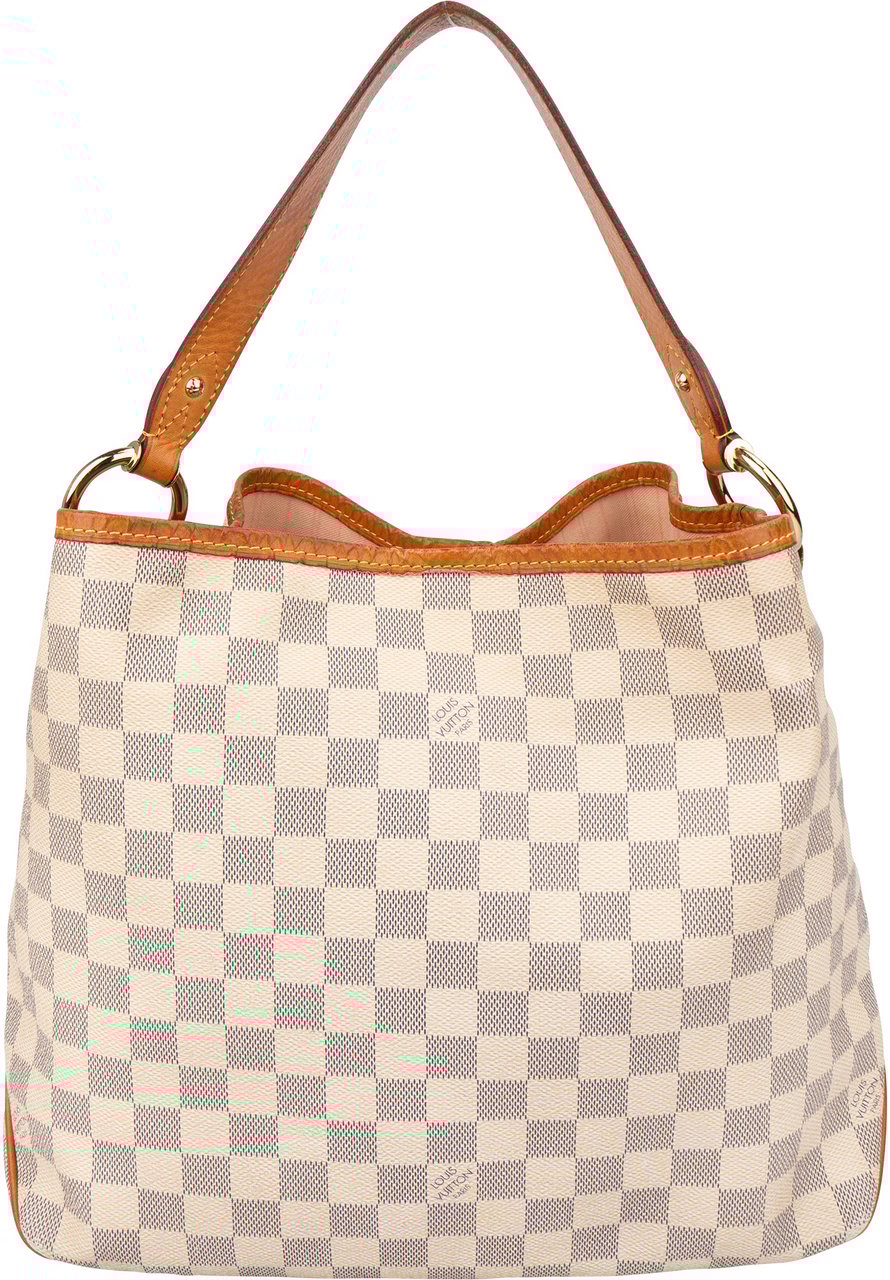 Louis Vuitton Louis Vuitton Damier Azur Monogram NM Delightful PM Handbag Wit