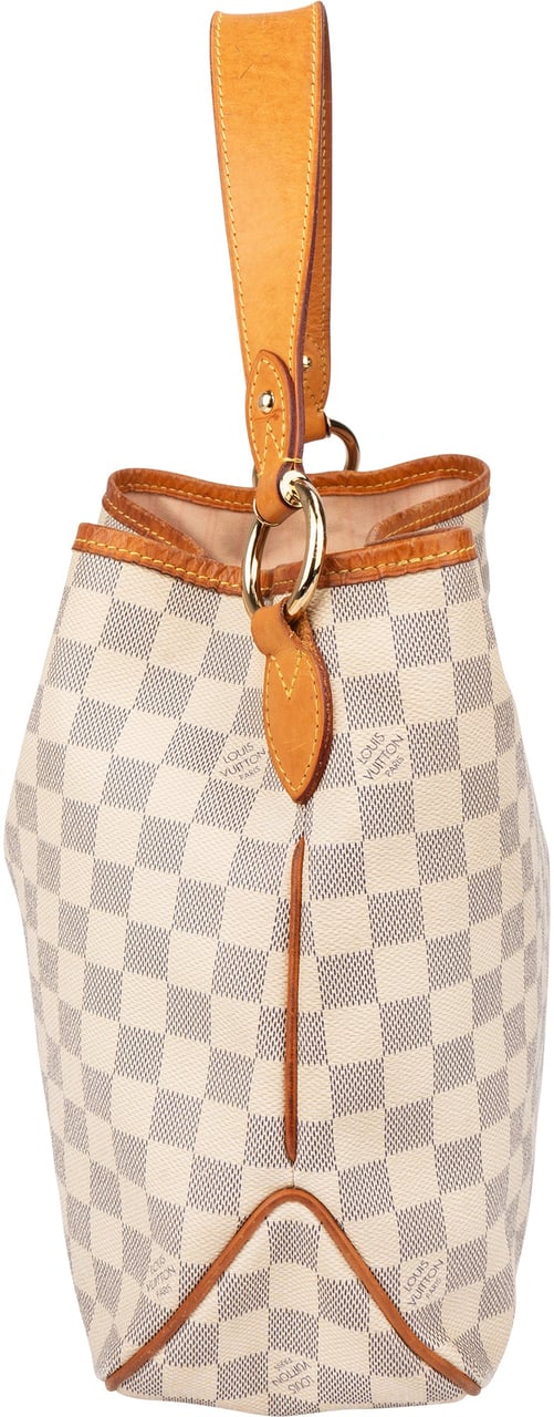 Louis Vuitton Louis Vuitton Damier Azur Monogram NM Delightful PM Handbag Wit