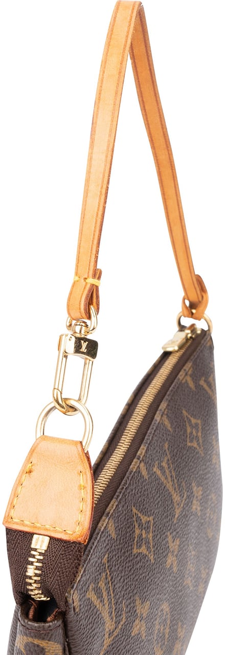 Louis Vuitton Louis Vuitton Canvas Monogram Pochette Accessoire Handbag Bruin