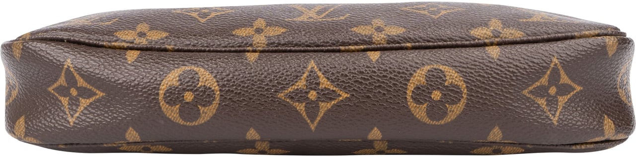 Louis Vuitton Louis Vuitton Canvas Monogram Pochette Accessoire Handbag Bruin