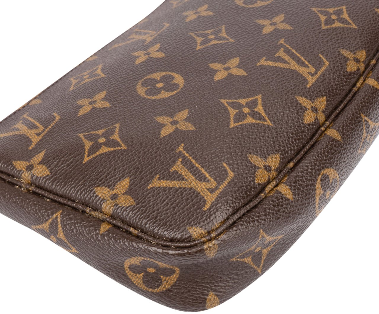 Louis Vuitton Louis Vuitton Canvas Monogram Pochette Accessoire Handbag Bruin