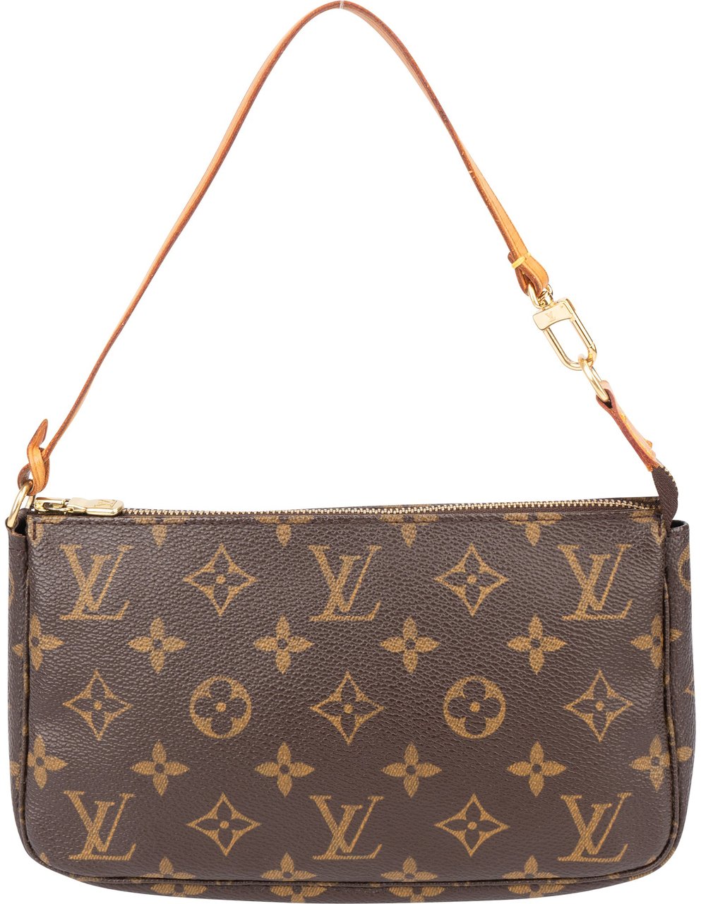 Louis Vuitton Louis Vuitton Canvas Monogram Pochette Accessoire Handbag Bruin