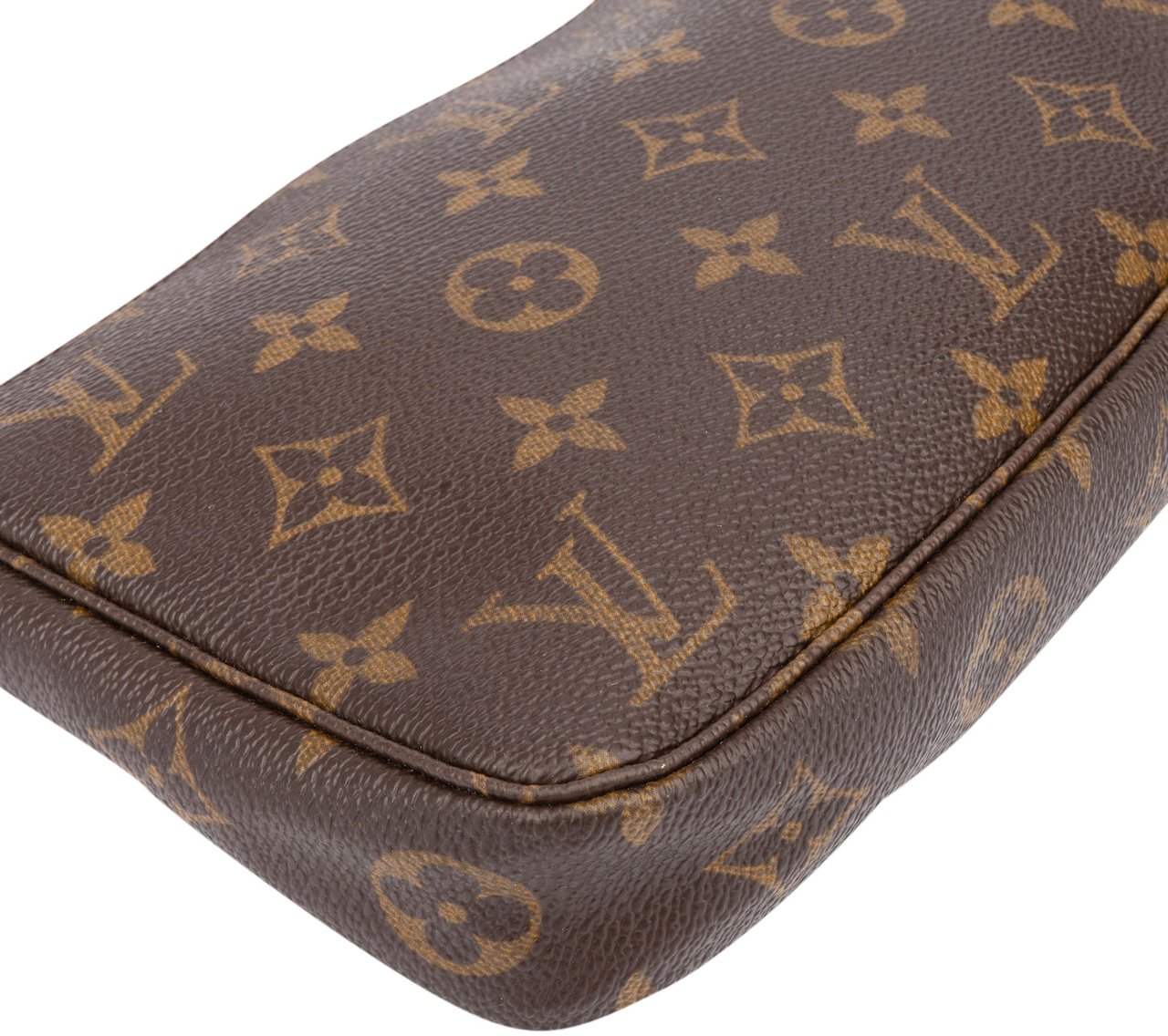Louis Vuitton Louis Vuitton Canvas Monogram Pochette Accessoire Handbag Bruin