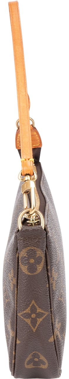 Louis Vuitton Louis Vuitton Canvas Monogram Pochette Accessoire Handbag Bruin