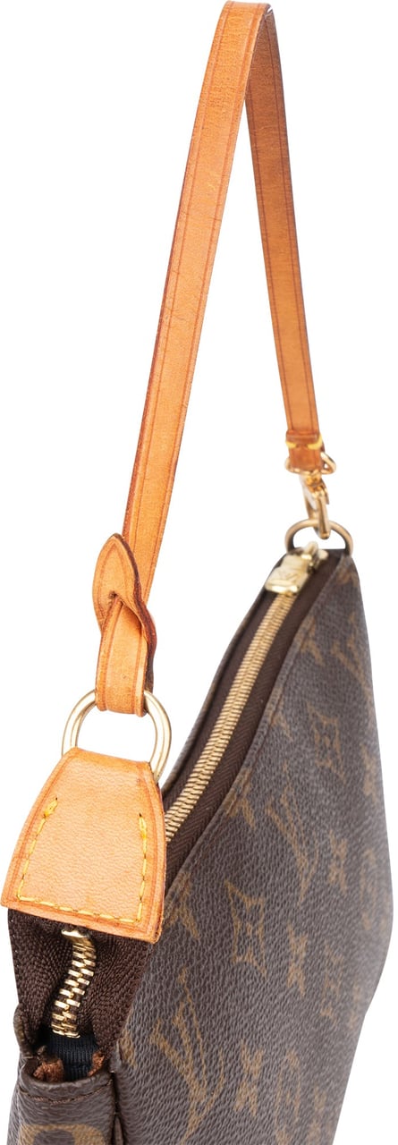 Louis Vuitton Louis Vuitton Canvas Monogram Pochette Accessoire Handbag Bruin