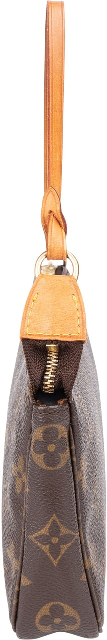 Louis Vuitton Louis Vuitton Canvas Monogram Pochette Accessoire Handbag Bruin