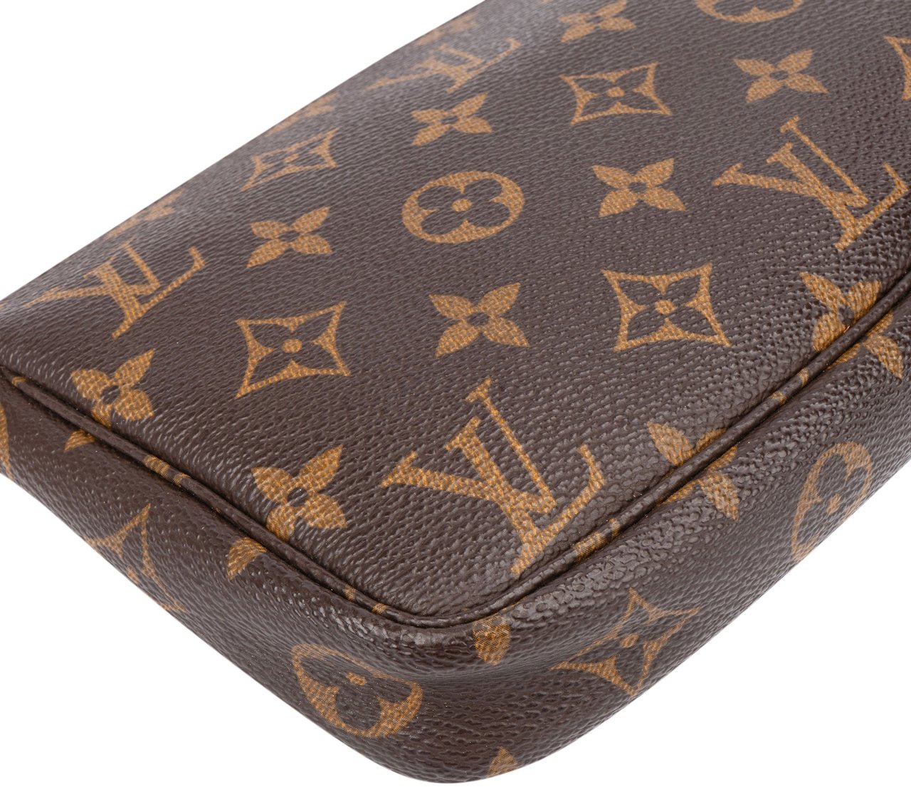 Louis Vuitton Louis Vuitton Canvas Monogram Pochette Accessoire Handbag Bruin
