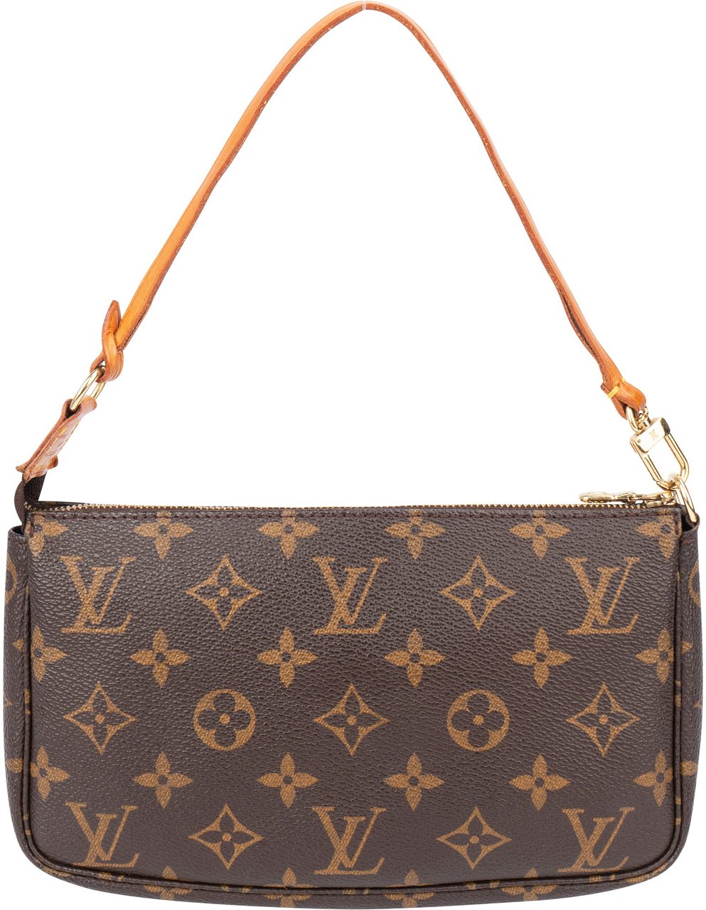 Louis Vuitton Louis Vuitton Canvas Monogram Pochette Accessoire Handbag Bruin