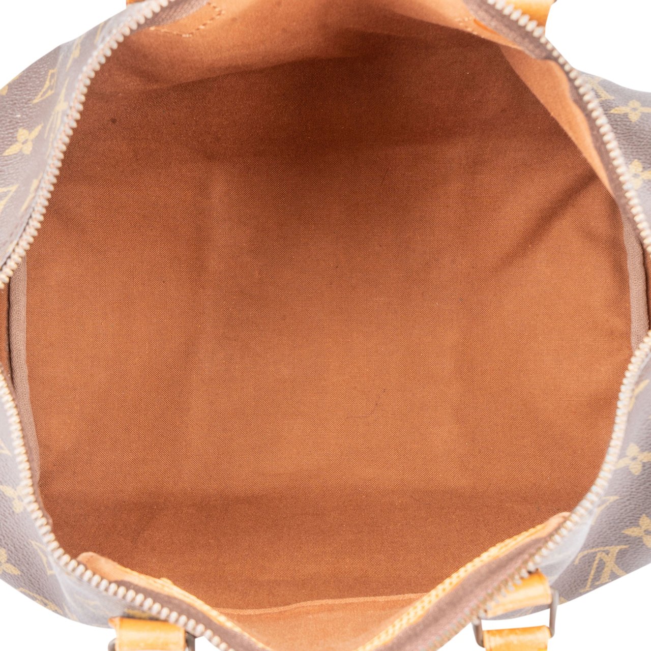 Louis Vuitton Louis Vuitton Canvas Monogram Speedy 35 Handbag Bruin