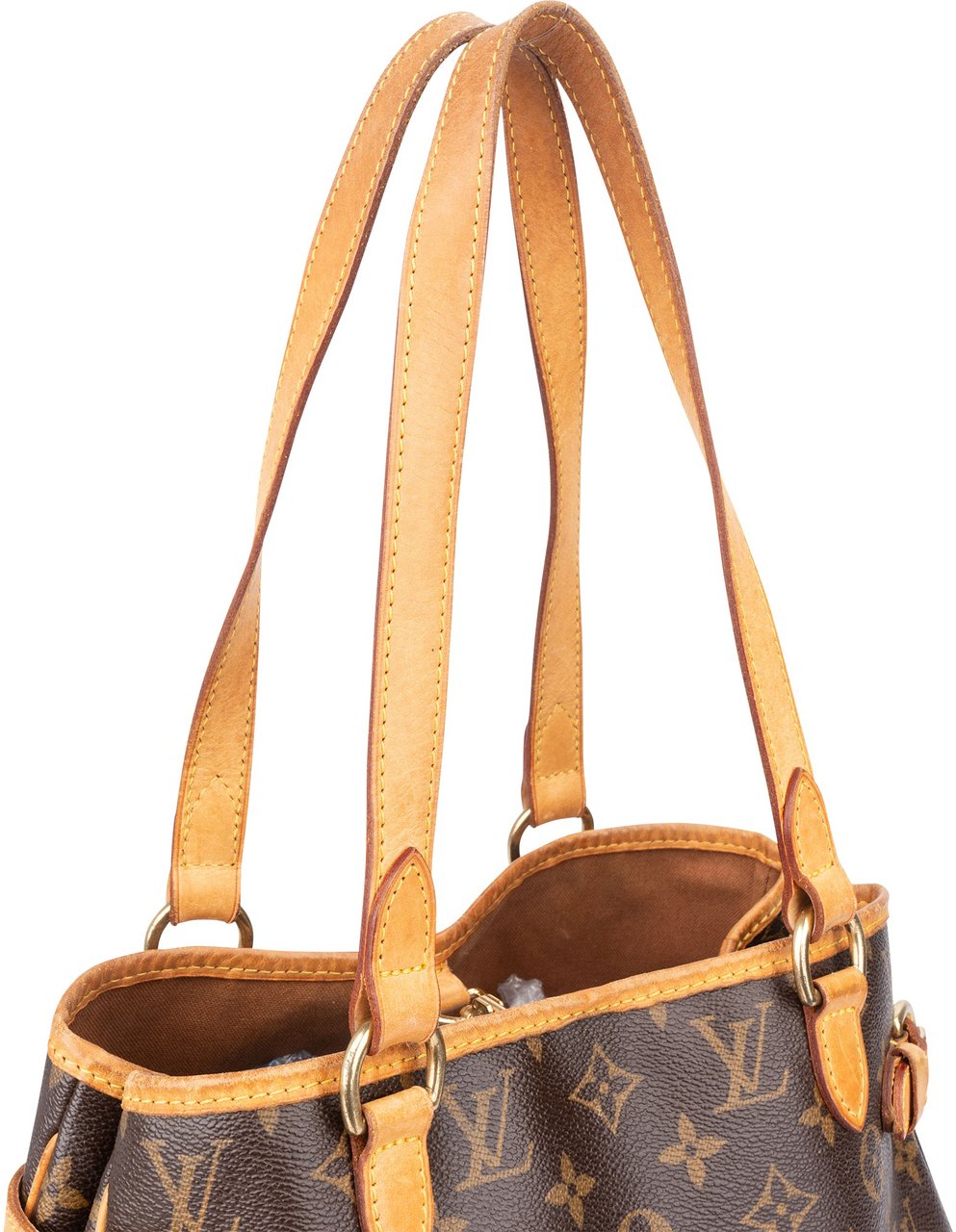 Louis Vuitton Canvas Monogram Batignolles Handbag Bruin