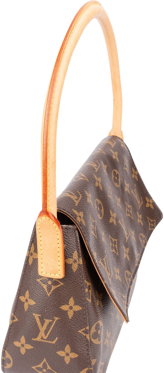 Louis Vuitton Louis Vuitton Canvas Monogram Looping PM Shoulder Bag Bruin