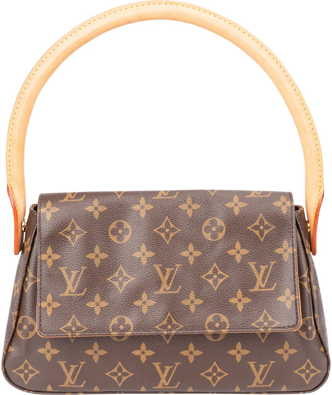 Louis Vuitton Louis Vuitton Canvas Monogram Looping PM Shoulder Bag Bruin