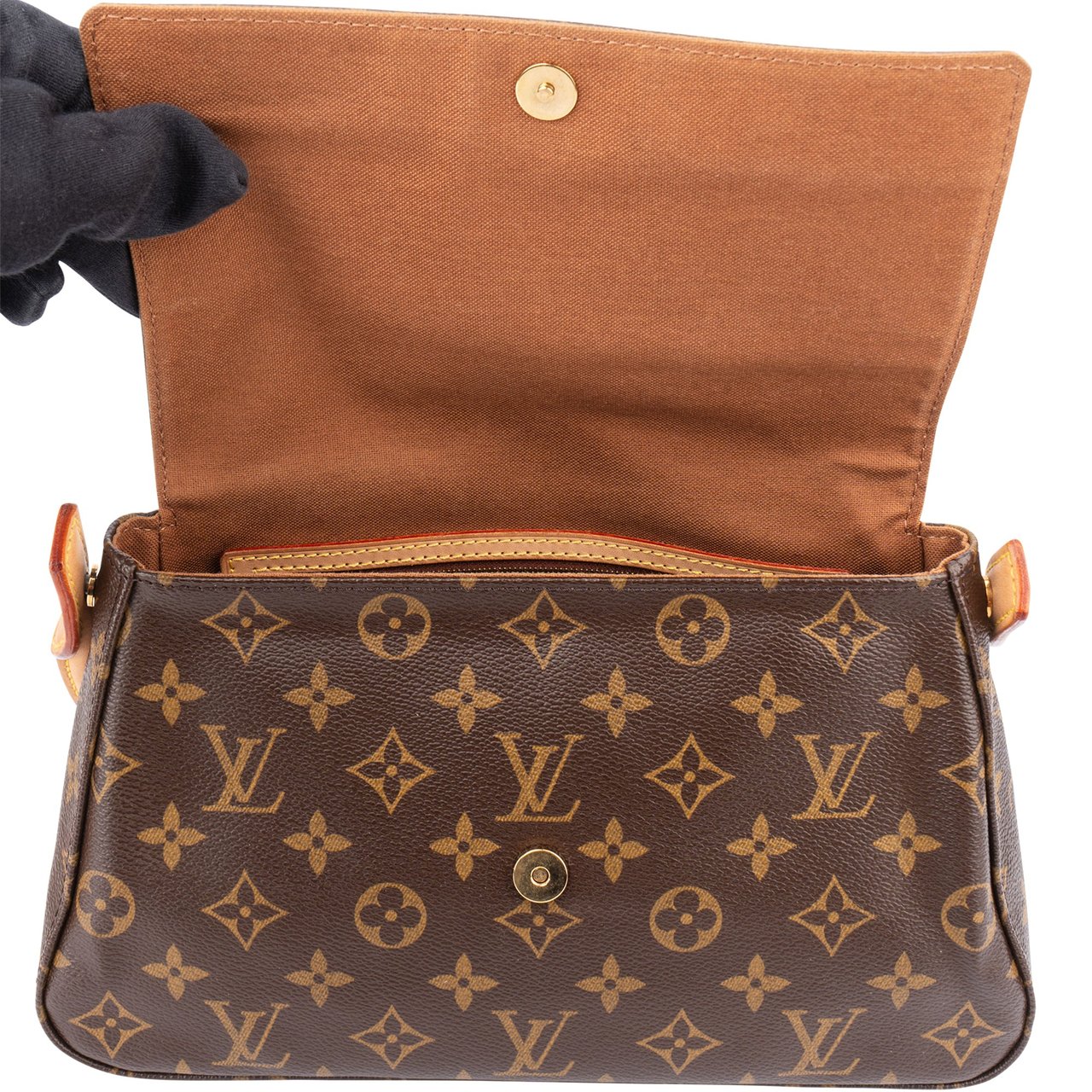 Louis Vuitton Louis Vuitton Canvas Monogram Looping PM Shoulder Bag Bruin