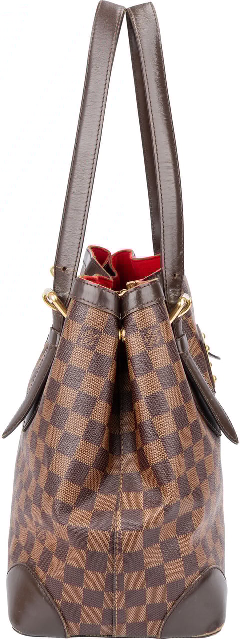 Louis Vuitton Louis Vuitton Damier Ebene Monogram Hamptstead MM Handbag Bruin