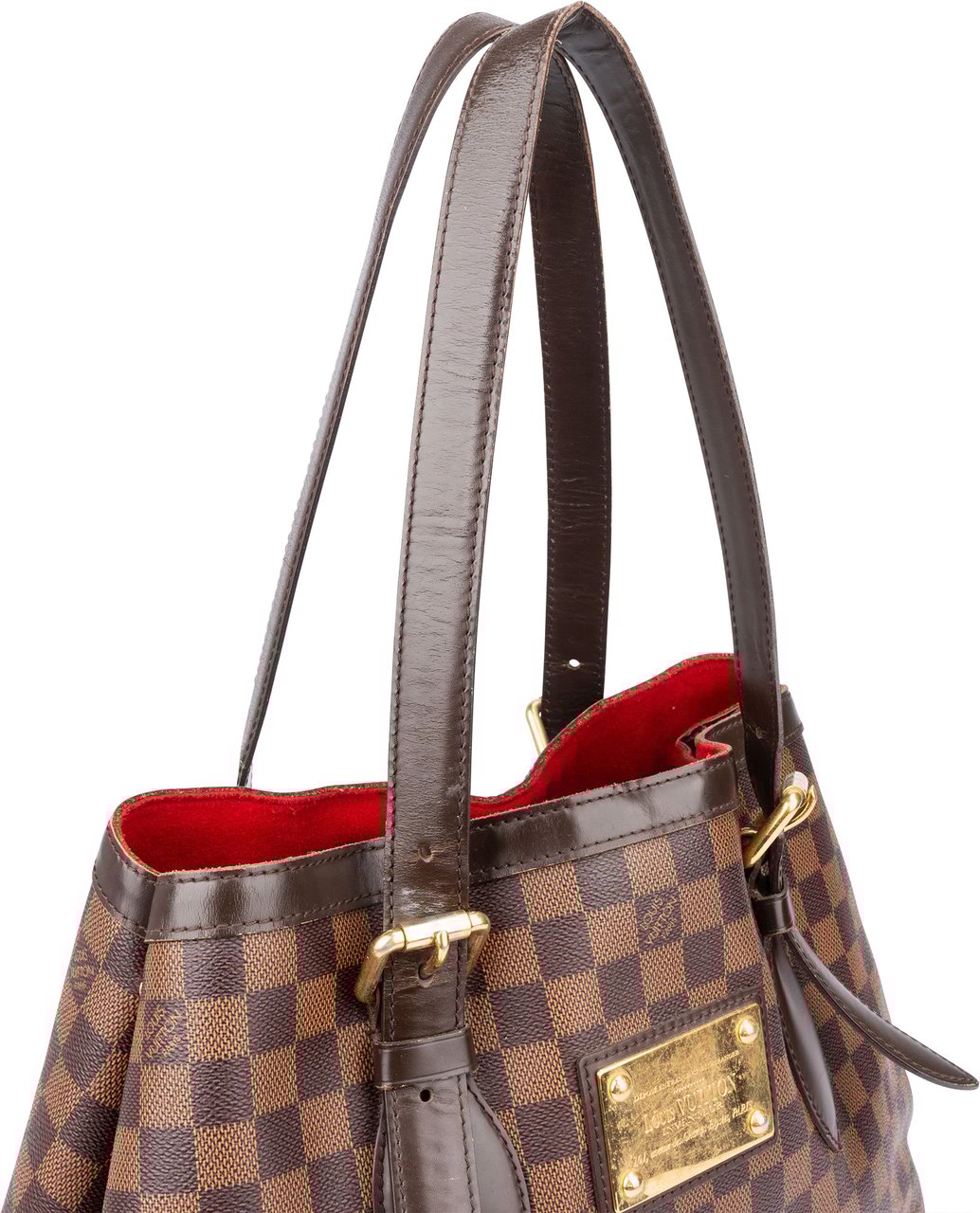 Louis Vuitton Louis Vuitton Damier Ebene Monogram Hamptstead MM Handbag Bruin