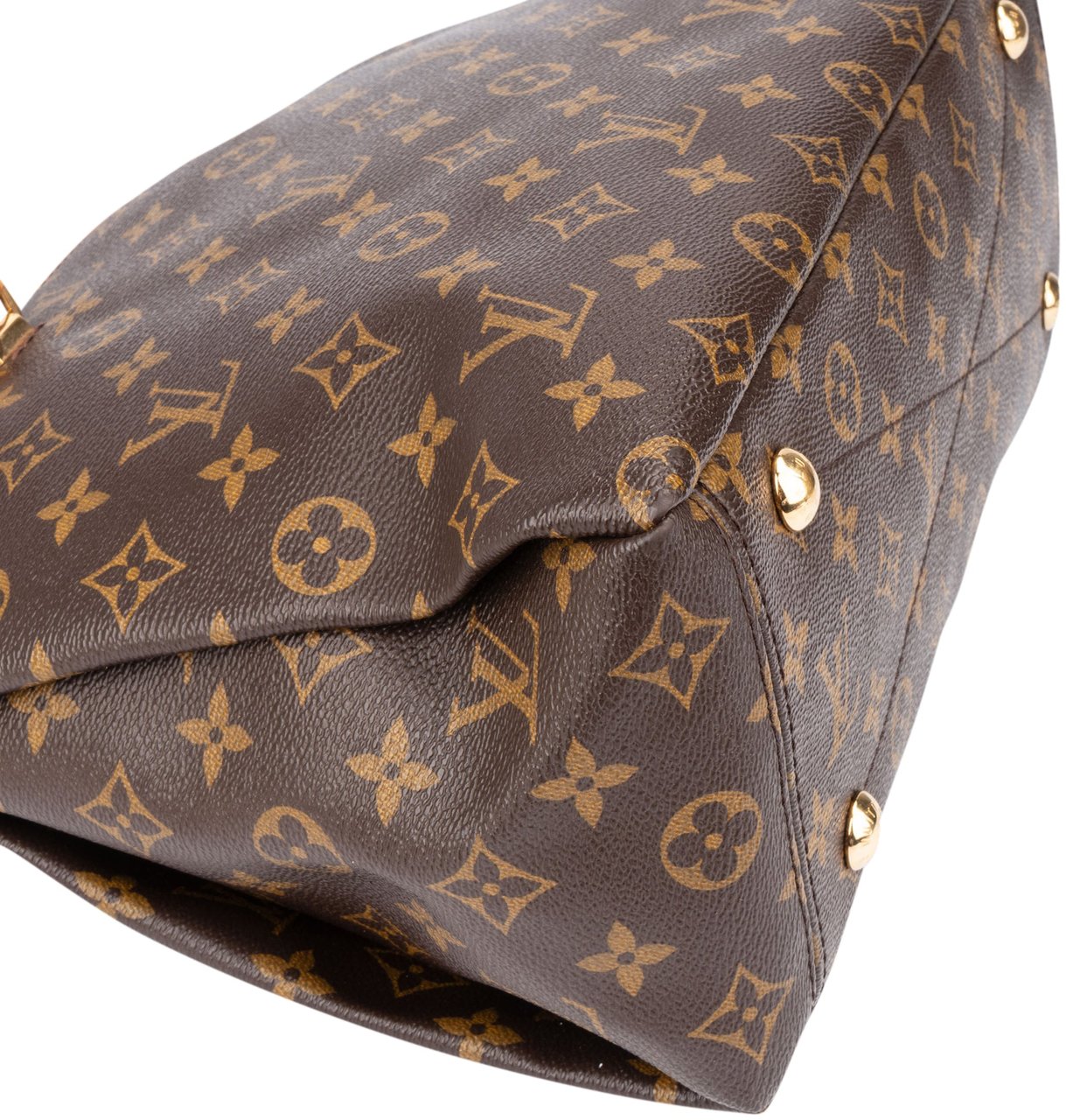 Louis Vuitton Louis Vuitton Canvas Monogram Pallas MM Handbag Bruin