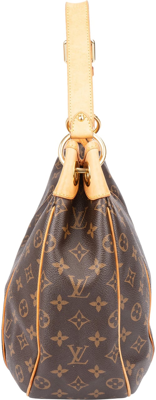 Louis Vuitton Louis Vuitton Canvas Monogram Galliera PM Handbag Bruin