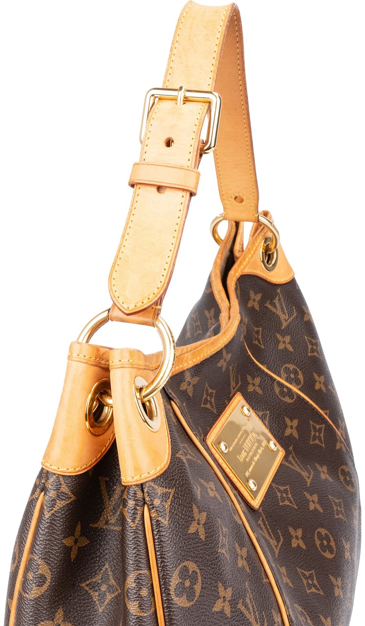 Louis Vuitton Louis Vuitton Canvas Monogram Galliera PM Handbag Bruin