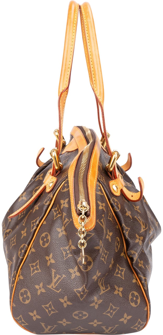 Louis Vuitton Louis Vuitton Canvas Monogram Tivoli GM Handbag Bruin