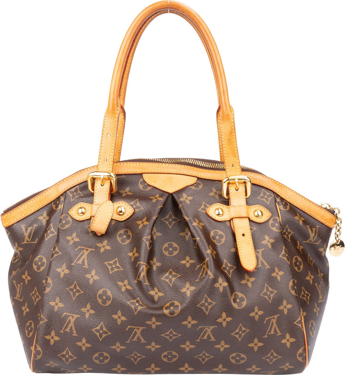 Louis Vuitton Louis Vuitton Canvas Monogram Tivoli GM Handbag Bruin