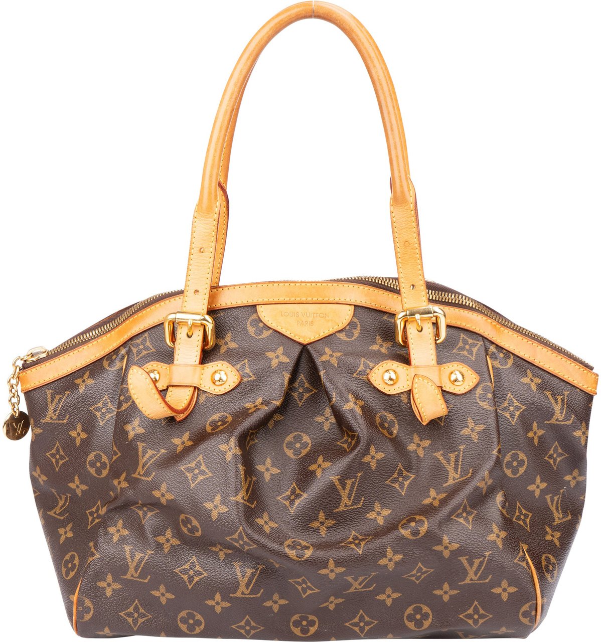Louis Vuitton Louis Vuitton Canvas Monogram Tivoli GM Handbag Bruin