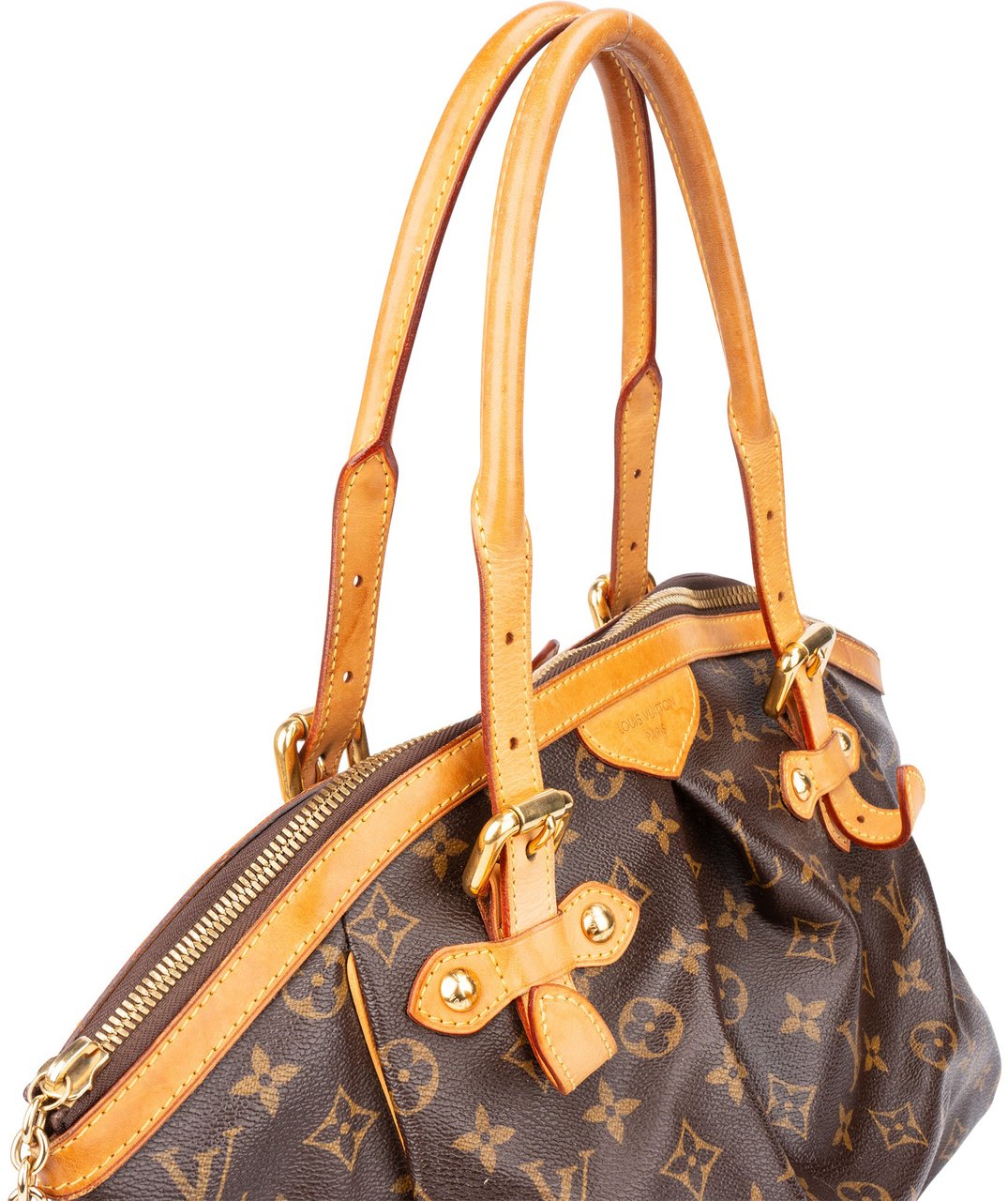 Louis Vuitton Louis Vuitton Canvas Monogram Tivoli GM Handbag Bruin