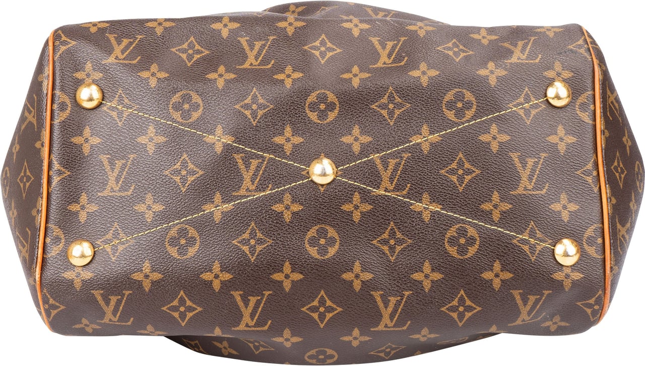 Louis Vuitton Louis Vuitton Canvas Monogram Tivoli GM Handbag Bruin