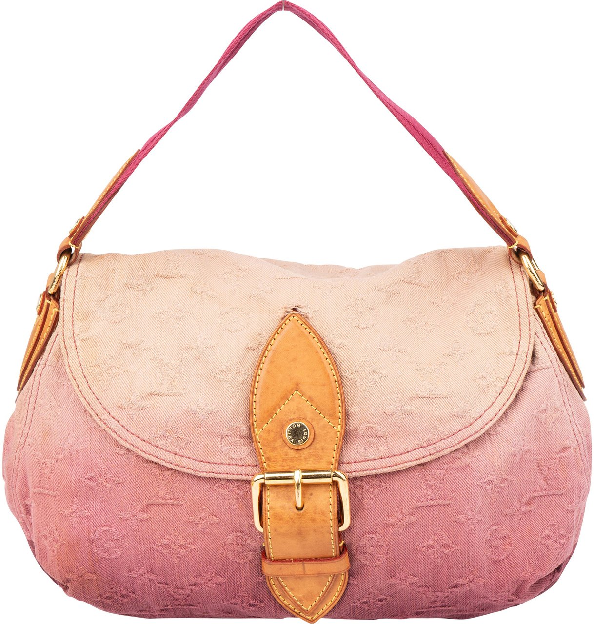 Louis Vuitton Louis Vuitton Denim Monogram Sunshine Handbag Divers