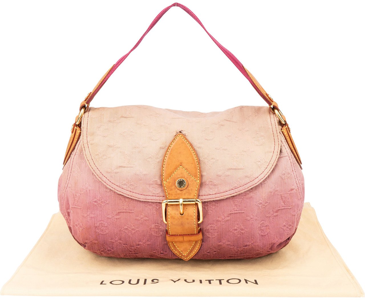 Louis Vuitton Louis Vuitton Denim Monogram Sunshine Handbag Divers
