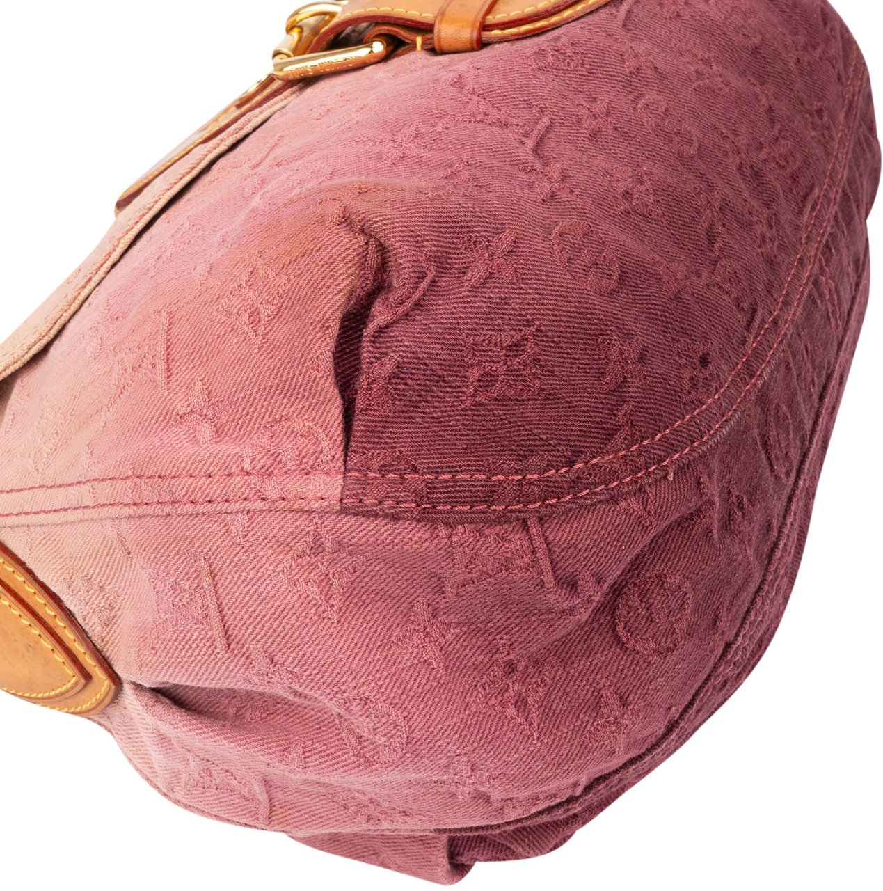 Louis Vuitton Louis Vuitton Denim Monogram Sunshine Handbag Divers