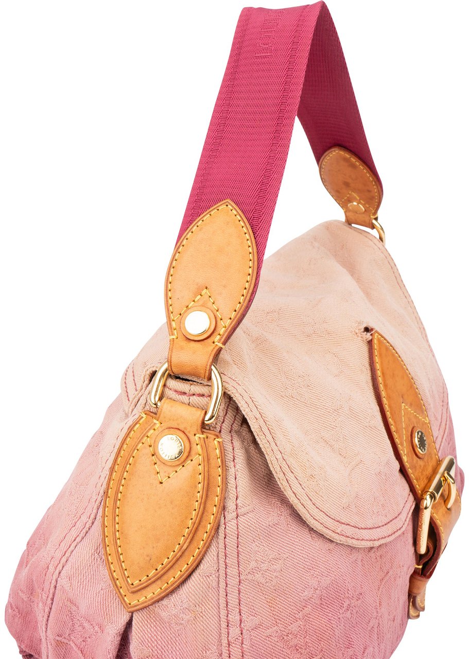 Louis Vuitton Louis Vuitton Denim Monogram Sunshine Handbag Divers