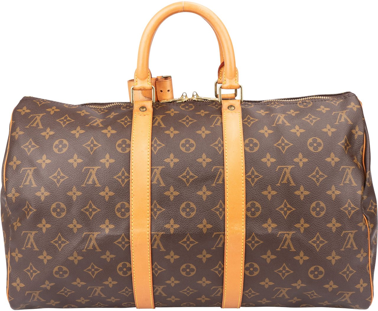 Louis Vuitton Louis Vuitton Canvas Monogram Keepall 45 Bruin