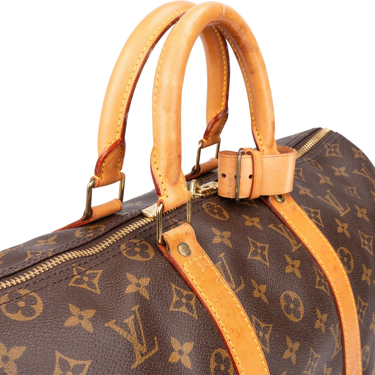 Louis Vuitton Louis Vuitton Canvas Monogram Keepall 45 Bruin