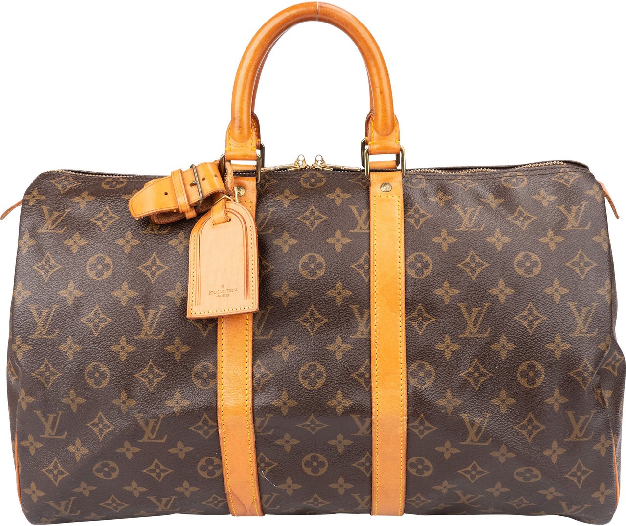 Louis Vuitton Louis Vuitton Canvas Monogram Keepall 45 Bruin